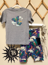Load image into Gallery viewer, Grey Deadly Moth Tee