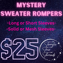 Load image into Gallery viewer, Mystery Sweater Rompers